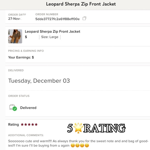 Leopard Sherpa Zip Front Jacket - Picture 6 of 11